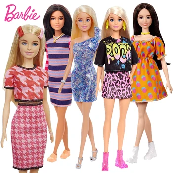 Original Bonecas Barbie Fashionista Variedade de estilos de Meninas de Moda de Acessórios para a Boneca para a Menina Crianças Brinquedos para Crianças, Casa de Brinquedos