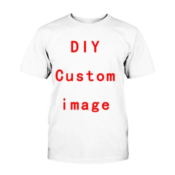 Crianças tamanho Aceitar DIY Personalizar o Projeto do Cliente Anime/Foto/Star/Cantor Padrão/DIY t-shirt de Impressão 3d Sublimação T-shirt