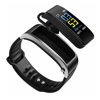 Bluetooth Y3 Cor Fone de ouvido Falar Smart banda Pulseira para monitor de frequência cardíaca Esportes Smart Watch Passometer de Fitness Tracker Pulseira