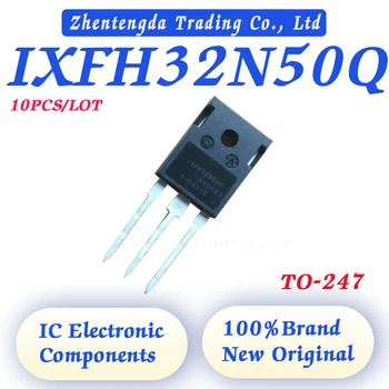 10PCS/LOT IXFH32N50Q-ND IXFH32N50Q IXFH32N50 MOSFET N-CH 500V 32A TO247AD