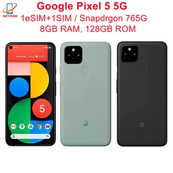 O Google Pixel5 Pixel 5 5G RAM de 8GB ROM de 128 gb 6.0