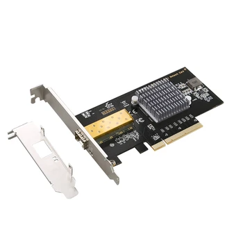 10 Gbps Placa de Rede PCI Express Slot de Adaptador de Rede 10G com Intel Chipset 82599