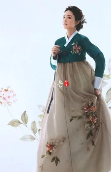 A Coreia Do Original Bordados A Mão Hanbok / Casamento Hanbok / Tradicional Hanbok / Autêntico Lugar Hanbok