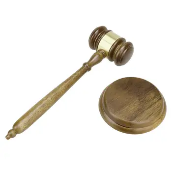 Durável de Madeira feito à mão Leilão Martelo de Advogado Juiz Artesanal Martelo Tribunal Martelo para a Venda em Leilão Decoração