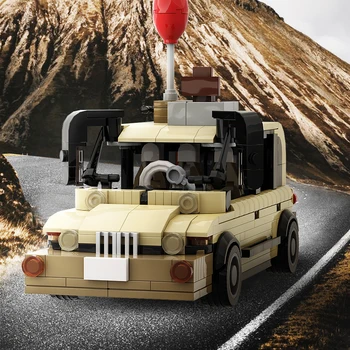 Rover James Blocos de Construção Moc 534PCS Modelo de Carro Conjuntos de Aniversário, Brinquedos Educativos Criança de Presente para Crianças para Adultos