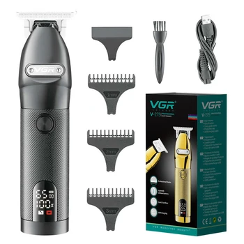 VGR-275 Aparador de Pêlos Para Homens de Barba Trímero Profissional da Tosquiadeira de Cabelo Electr Navalha de Cabelo Máquina de Corte de Corte de cabelo Electr máquina de Barbear