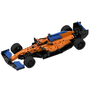 Autorizado MOC-95766 1586pcs/Set MCL35M (8386 Base) 1:10 Escala de um Carro de Corrida de Fórmula Circuito Campeão Carro Desportivo de Modelagem Definida