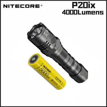 Nitecore P20ix Tático Lanterna Super Brilhante 4000 Lumens Recarregável com NL2150HPi Bateria de 5000mAh Troch Luz Para Camping