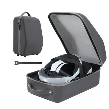 Para PS5 VR2 Multi-função de Armazenamento Portátil Saco para PSVR2 Óculos+Alça à prova de Choque de Compressão Saco de Armazenamento