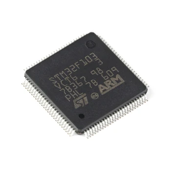 10PCS/Pack Novo OriginalSTM32F103VCT6 LQFP-100 ARM Cortex-M3 de 32 bits do microcontrolador MCU