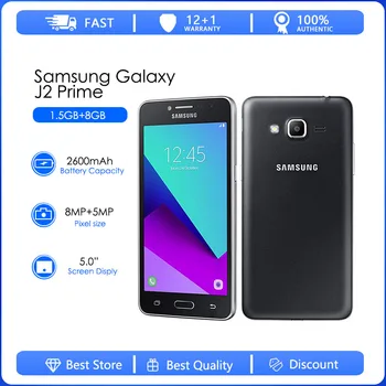 Samsung Galaxy J2 Primeiro-Remodelado-Original G532F Dual Sim Card 8GB ROM 1.5 GB de RAM 8MP Wifi Quad Core 5.0