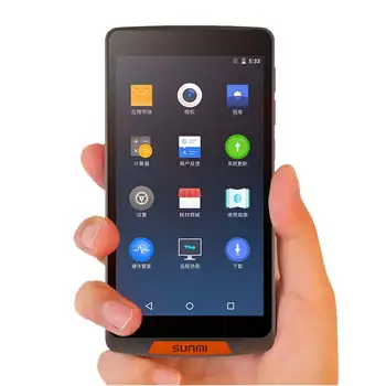 M2 Android 7.1 Tela 5inch 4G PDA Terminal Inteligente Scanner Android Pda Scanner de Código QR de Coletores de Dados