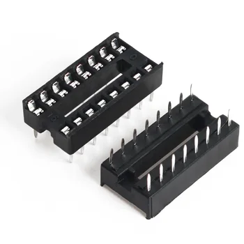 10-20PCS 16pin DIP-16 IC do MERGULHO Sockets Circuitos Integrados Adaptador Solda
