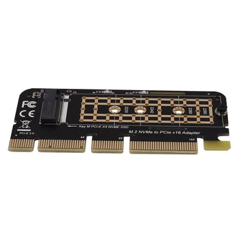 M. 2 Nvme SSD PCI-E X16 Cartão Conversor de NGFF M-Chave M. 2 Pcie PCI-Express X4/X8/X16 HDD Unidade de disco Rígido de Estado Sólido Disco Adaptador de Cartão