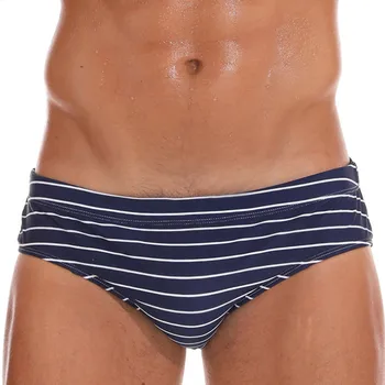 Homens Nadar Cuecas Removível Esponja Pad Maiôs Moda De Impressão Gay Sunga De Praia, Shorts De Baixo Crescimento Banho Troncos De Natação