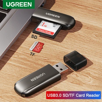 Mpeg USB 3.0, Leitor de Cartão SD, Micro SD TF Cartão de Memória Adaptador para Laptop PC Acessórios de Notebooks Cardreader Leitor de Cartão SD