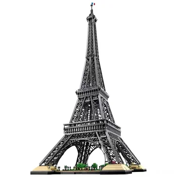NOVOS ÍCONES 10307 Torre Eiffel 150CM Arquitetura da Cidade Modelo de Construção de Blocos de Tijolos de Brinquedos Para Adultos, Crianças Presente 10001Pieces