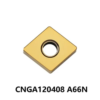 CNGA 120408 CNGA432 CNGA120408 A66N Semi-Desbaste Ao Acabamento, de Ferro Fundido, Materiais Duros Máquina CNC de Torneamento Torno de Ferramentas de Placas