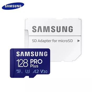 Novo Samsung Cartão de Memória PRO Plus MicroSD TF 128GB de 256GB 512gb 160MB/s C10 U3 V30 Micro SD SDXC de Vídeo 4K Telefone