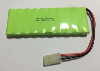 Navio livre 12V AA Ni-mh bateria de 1800mAh Pack de baterias Recarregáveis