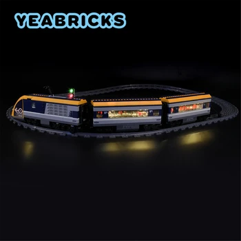 YEABRICKS DIODO emissor de Luz, Kit para 60197 Trem de Passageiros de Blocos de Construção de Conjunto (que NÃO Incluem o Modelo) Tijolos de Brinquedos para Crianças