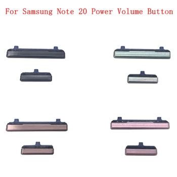 Alimentação Desligar o Botão do Interruptor do Volume de Controle Para Samsung Nota 20 Nota 20Ultra Volume de Energia do Lado do Botão de Reparação de Peças de Reposição