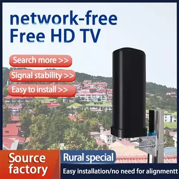 Outdoor Digital Hdtv Antena Hd 4k Dtmb Chão de Onda da Antena Com Amplificador de 25 Dbi Para Atsc ISDB-T-DMB-T