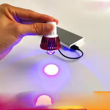 Ultravioleta UV Lâmpada de Cura USB 395nm 405nm 365 nm Super Concentrador Shadowless Cola Ponto de luz da fonte de Peças de Precisão de Cura