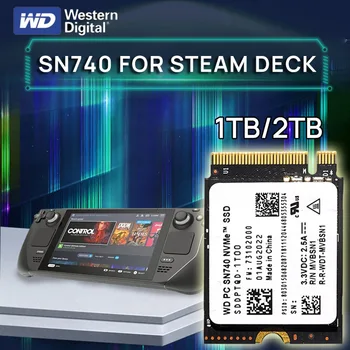 Western Digital SN740 2230 1 TB 2 TB da WD M. 2 NVMe PCIe 4.0 SSD para Rog Aliado a Vapor Deck GPD Superfície do Portátil Mini Tablet PC Computador