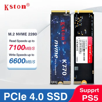 Kston SSD M2 NVME PCIE 4 0 M. 2 2280 512GB SSD de 1 tb Pci Express Unidade de disco Rígido Interna PCIe4.0 X4 Nvme 4.0 Para DIY Jogos de computador
