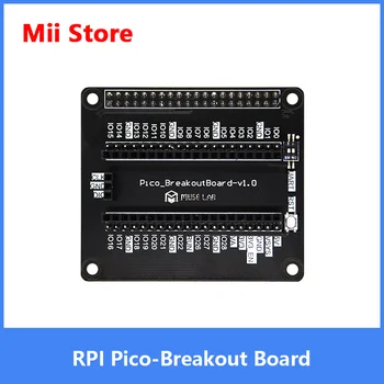 Raspberry Pi Pico Placa de Expansão do Pico-BreakoutBoard SWD/Porta Serial/Reset Botão de Framboesa Chapéu Compatível com o 3B/3B+/4B