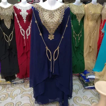 Mulheres de Saia Longa Moroccon Dubai vestido Vestido em Georgete Farasha Indiano Roupas Sarees para as Mulheres Na Índia