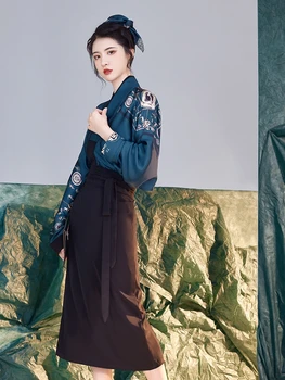 2022 melhorado chinês hanfu moda diários antigos da dinastia song estilo para as mulheres, menina