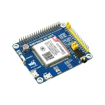 SIM7600CE-JT1S 4G CHAPÉU para o Raspberry Pi Suporta 4G / 3G / 2G Comunicação Também LBS Posicionamento