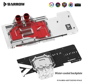Barrow GPU de bloqueio de Água Para ASUS TUF RTX 3080 3090 de JOGOS, de Cobertura Total GPU Refrigerador de Água, Água de refrigeração Backplate , BS-AST3090-AP2