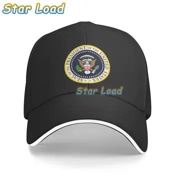 Selo personalizado do Presidente dos Estados Unidos Boné de Beisebol de Esportes Homens Mulheres Ajustável Brasão de Armas Pai Chapéu de Outono
