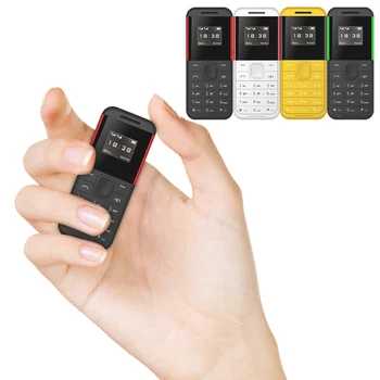 BM222 Mini Super Celular Ultra Leve e Portátil Teclado Nenhuma Câmera Dual Sim Versão Global GSM Bluetooth do Telefone Pequeno