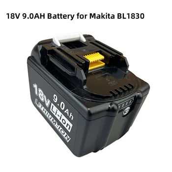 18V 9.0 AH da Bateria para Makita BL1830 9000mAh de Lítio-Íon de Fenda Baterias Recarregáveis para BL1840 BL1850 LXT400 com Carregador