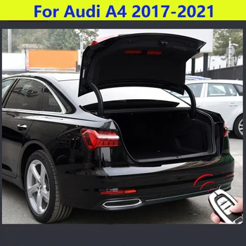 Cauda caixa Para Audi A4 2017-2021 Elétricos na Traseira do Pé de chute Sensor de porta-malas Abertura Inteligente Cauda Portão de Elevação