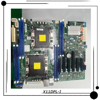 X11DPL-me Para a Supermicro Dual-socket da placa-Mãe do Servidor Intel C621 LGA-3647 PCI-E 3.0 de DDR4 10 SATA3 100% Testado Rápido Shipp