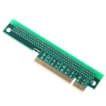 PCI - EXPRESS 8X 16X Placa Riser de 90 Graus Placa de Adaptador de PCI-E 8X 16X Extender Placa de Extensão para 1U/2U Pequeno para
