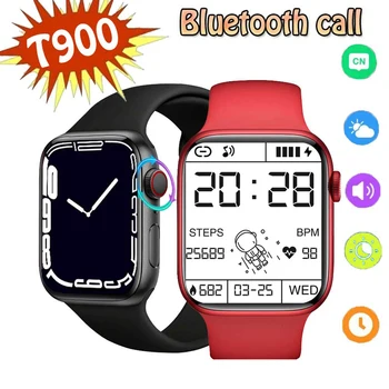 Original T900 Smart Watch homens, mulheres, esportes, moda pedômetro frequência cardíaca de suspensão de monitoramento de saúde relógio bluetooth PK T100 T500 Y68