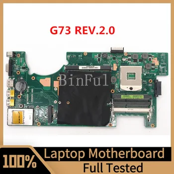 G73 REV.2.0 placa-mãe Para o Portátil Asus Motherboard SLGZS PM55 100% Testado a Funcionar Bem
