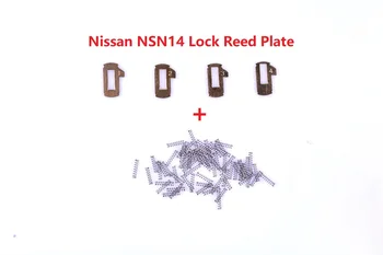 (200pcs) NSN14 de Boa Qualidade Bloqueio do Carro Reed Fecho NSN14 Placa de Bloqueio Para Nissan Teana Ensolarado SYLPHY Chave Kits de Reparo