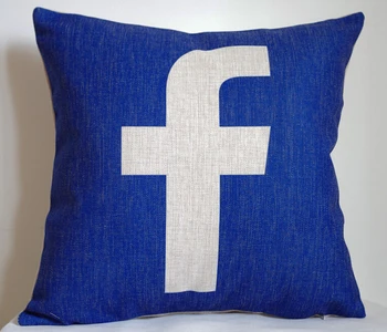 Facebook fronha, Criativo, social media logo Facebook lançar travesseiro fronha atacado