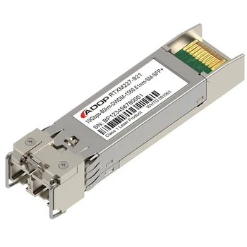 ADOP para o Cisco C17-C61 DWDM-SFP10G-60.61 Compatível 10G DWDM SFP+ 1560.61 nm 80km DOM Duplex LC SMF Módulo Transceptor