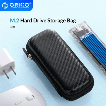 ORICO M2PH01 M. 2 Disco Rígido EVA HDD Portátil de Armazenamento do Saco de Protecção Externa M. 2 Unidade de disco Rígido/Fone de ouvido/Linha de Dados do HDD Caso