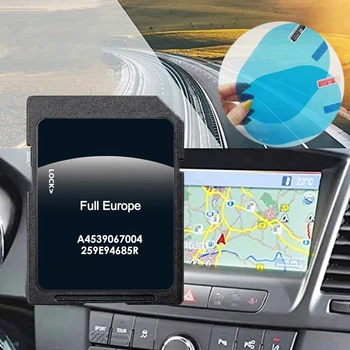 16GB Para Smart 453 mit Legal de Mídia e Navegação do Carro de 2023 GPS Cartão SD Cheio Europa A4539067004 Mapa Sat Nav Frete Grátis