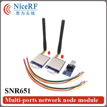 2sets 500mW 868MHz Interface RS232 Módulo transceptor SNR651+2pcs Antenas+2pcs USB Brigde conselho