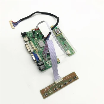 LCD placa de controlador interno Salto Pac programa de apoio compatíveis com HDMI, VGA de 15.4 polegadas com 1280X800 painel LCD LP154WX4 TLC1